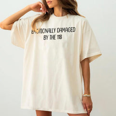 Emotionally Damaged By The 118 Shirt, 9-1-1 TV Show Series Shirt, 2025 Sweatshirt, Hoodie