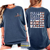 Wallen 4th of July Shirt: Patriotic Bull Skull Tee'4308903972