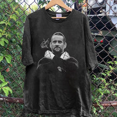 CM Punk 90s Bootleg T-Shirt, Unisex Style Boxing Shirt, Gift For Dad, Streetwear Boxing, CM Punk Shirt 14425YP40