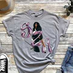 Sza Shirt, SZA SOS Tour 2023 TShirt, Retro SZA Shirt, Sza Merch, Sza Fan Outfit, Szas Shirt, Gifts for RnB, Unisex Sizing