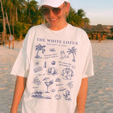 White Lotus Resort & Spa Tshirt, Piper No, Tsunami, Buddhism, These Gays They're Trying to Kill Me White Lotus T-shirt, Comfort Colors Shirt
