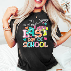 Happy Last Day Of School T-shirt, Last Day Of School Shirt, Teacher Shirt, Teacher Shirts Last Day Of School, Teacher Off Duty Gift Shirt