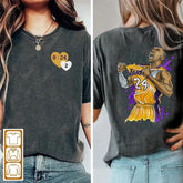 T Shirt New Fashion Kobe Bryant T Shirt Men Casual Hip Hop Top Tees Male Cotton Loose Streetwears 2 Sided Shirt