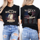 Wallen still the problem tour 2026 front and back t-shirt'4413183385