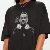 CM Punk 90s Bootleg T-Shirt, Unisex Style Boxing Shirt, Gift For Dad, Streetwear Boxing, CM Punk Shirt 14425YP40