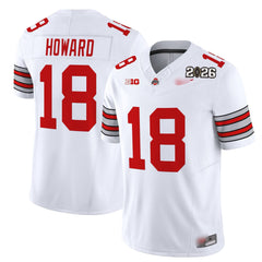 O.S Buckeyes #18 Will Howard ‘Heritage Stripe’ 2026 Fan Jersey