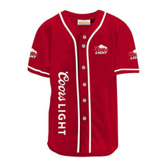 Coors Light Live Like A King Baseball Jersey - Shirt King