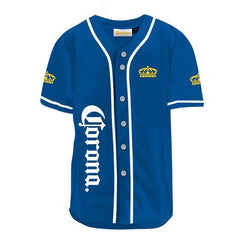 Corona Extra Live Like A King Baseball Jersey - Shirt King