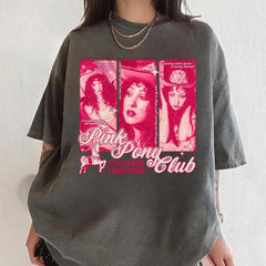 Chappell Roan Comfort Colors Shirt, Pink Pony Club Shirt, Midwest Princess Tour, Sapphic Lesbian WLW Pride Music Tee