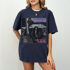 Kendrick Lamar Shirt, Kendrick Lamar and Sza Concert, Vintage Kendrick Lamar Shirt, Sza Tee, Shirt, Sza Shirt, Kendrick Lamar and Sza Shirt