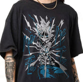 Hunters x Hunter Sweatshirt, Hunters x Hunter Shirt, Black Swordsman Skull Knight Shirt, Anime Manga Shirt, Rhonea Hisoka Shirt