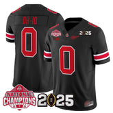 O.S Buckeyes #0 Chant 2025 National Champions Patch Limited Jersey