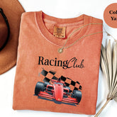 Racing Club F1 Car T-Shirt � Race Fan Tee � Motorsport Driver Gift � Formula Racing Shirt