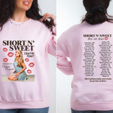 Short And SweetTour Sweatshirt, Sabrina Sweatshirt, Sabrina Tour 2025 Shirt, Sabrina 2025 Sweatshirt