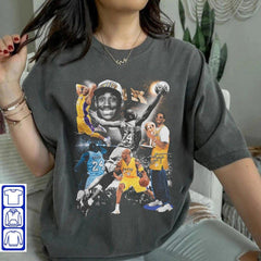 Kobe Bryant 90s Vintage Bootleg Style Basketball T-Shirt, Kobe Bryant Basketball T-Shirt, Kobe Bryant 90S Vintage Bootleg Gift Fan