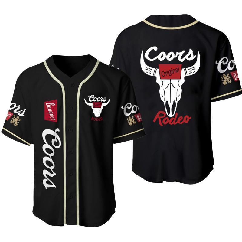 Beer Jersey, Cor Rodeo Baseball Jerseys, Beer Lover Summer Jersey for Men and Women V1 - Shirt King