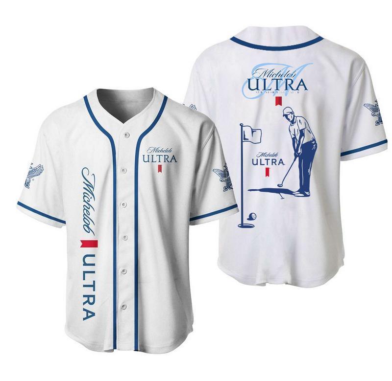 Funny Michelob Ultra I Will Dropkick Baseball Jersey, Beer Jersey for Men and Women - Shirt King