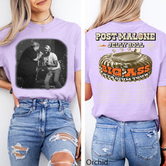 Comfort Colors Post Malone Shirt,Post Malone Tour, Big Ass Stadium Tour, Posty 2025 Tour,Jelly Roll Tour,Malone Fan Shirt,Posty Tour Merch