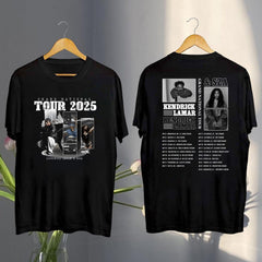 Graphic Kendrick Lamar 2025 Grand National Tour T-Shirt, Kendrick Lamar & SZA Shirt, Kendrick Lamar GNX Fan Gift, Kendrick Lamar Tour Merch