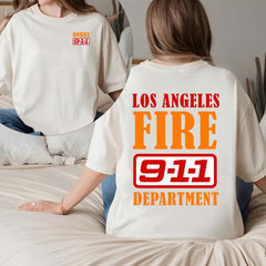 Los Angeles Fire 9-1-1 Department Bobby Nash 2 Sides Print Shirt, Bobby Nash 911 TV Show Movie Shirt, TV Show Gift For 911 Fans 25425LN87