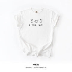 White Lotus Season 3 Funny Quote Piper, No! Buddhism, Tsunami, White Lotus T-shirt, Comfort Colors Parker Posey Fans Gift Comfort Colors Tee