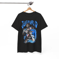 Juice WRLD Inspired Unisex Heavy Cotton Tee, Hip Hop Apparel, Music Lover Gift, Vintage Graphic Tee, Streetwear Style