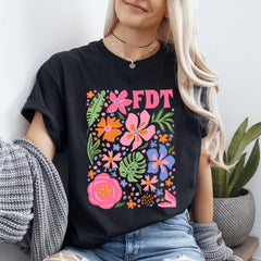 Subtle Anti Trump Protest Shirt,Anti Trump Gift Subtle F*ck Trump Flower Shirt Democrat Feminist Shirt Political Protest Tee