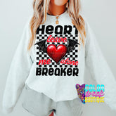 Heart Breaker Leave Me Alone Crew Neck | Valentine's Day | Anti Valentine | Humor | Funny