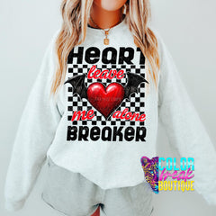 Heart Breaker Leave Me Alone Crew Neck | Valentine's Day | Anti Valentine | Humor | Funny