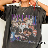 Hudson Williams Connor Storrie Bootleg Comfort Colors Shirt, Team Hollanov Ice Hockey Vintage Shirt, Hollander Rozanov Shirt'4420954550