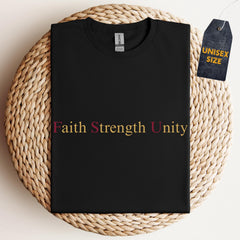 Faith Strength Unity FSU Tribute Shirt - Florida State Awareness Tee - Florida State University Shirt - Anti Gun Shirt - Florida Lover Shirt