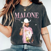 90s Music Graphic T-shirt, Posty X Jelly Roll Concert 2025 Fans Shirt, Malone Music The Album Shirt, Retro Rock Hip-Hop Gift for Men & Women