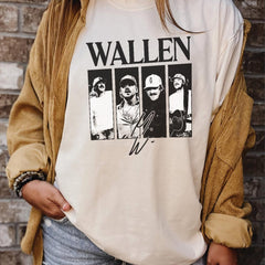 Comfort Vintage Wallen Shirt, Country Music Morgan Wallen Shirt, Retro Music Tour Shirt, If I'm The Problem Shirt, Western Wallen Music Tour Tee