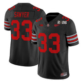 O.S Buckeyes #33 Jack Sawyer ‘Heritage Stripe’ 2026 Fan Jersey