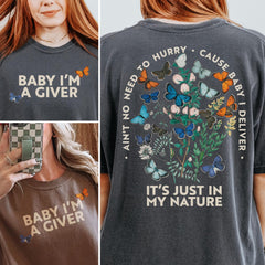 The Giver Chappell Roan Shirt LGBTQ+ Pride Tee Vintage Botanical Design Country Music Outfit Feminist Shirt Pride Shirt