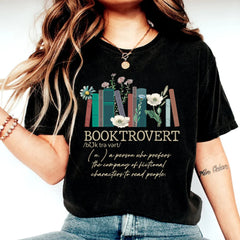 Booktrovert Shirt, Book Shirt, Book Lovers Gifts, Gifts For Book Lovers, Gifts For Book Lovers Women, Book Shirts For Women, Bookish Gifts