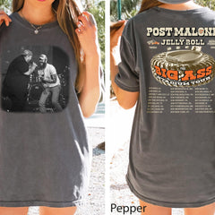 Comfort Colors Post Malone Shirt,Post Malone Tour, Big Ass Stadium Tour, Posty 2025 Tour,Jelly Roll Tour,Malone Fan Shirt,Posty Tour Merch