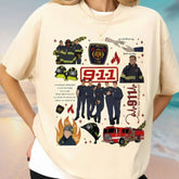 9-1-1 Tv Show Shirt, 911 Movie Shirt, Peter Krause Shirt, Captain Robert Nash 9-1-1 Series, Bobby Nash Shirt, Los Angeles Fire Department