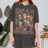 Vintage Dean Winchester Shirt, Supernatural Dean Winchester Bootleg Comfort Colors Tee Graphic T-Shirt,Gift For Women and Man Unisex T-Shirt'4376911024
