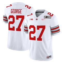 O.S Buckeyes #27 Eddie George ‘Heritage Stripe’ 2026 Fan Jersey