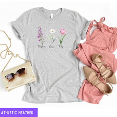 Subtle FDT Shirt, F*ck Donald Trump Tshirt, Floral FDT Gift, Flower Anti Trump T-shirt, Anti MAGA Shirts, Political T shirt, Feminist Gift