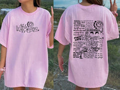 182 The World Tour 2023 shirt, World Tour Shirt, Retro Blink Shirt, Blink Smile 182 Shirt, link 182 Lyric Album Song (Classic Version) - Shirt King