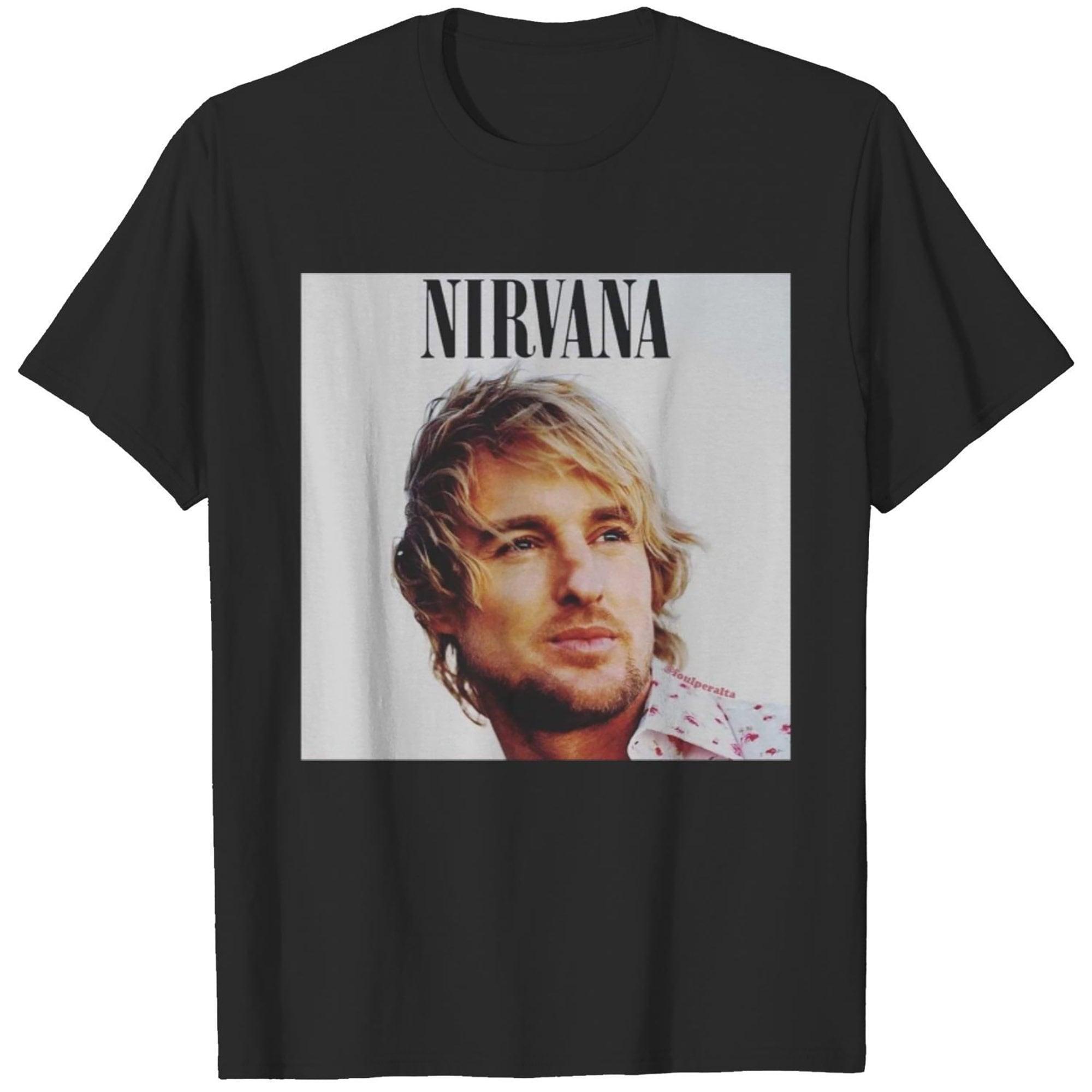 Vintage Nirvana Owen Wilson Classic Shirt, Owen Wilson Shirt, Nirvana Shirt, Band Rock Shirt, Fan Rock Shirt, Gift For Fan (Classic Version) - Shirt King