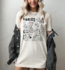 Fearless Shirt Fearless Shirt Fearless Track List Sweatshirt Concert Tee Fearless Merch Sister Daughter Mom Gift Idea (Classic Version) - Shirt King