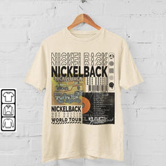 Nickelback Music Shirt, Merch Vintage Get Rollin' Tour 2023 Tickets Album Get Rollin Graphic Tee 90s Y2K Gift For Fan L905M (Classic Version) - Shirt King