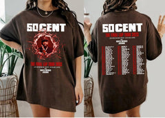 Vintage 50 Cent Get Rich or Die Trying T-Shirt, 50 Cent Rapper Shirt, 50 Cent Shirt, 50 Cent Tour Shirt, The Final Lap Concert Shirt (Classic Version) - Shirt King