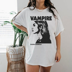 Vintage Olivia Rodrigo T-Shirt, Olivia Rodrigo Vampire Shirt, Olivia Rodrigo New Song Shirt, Vampire Shirt, Olivia Rodrigo Merch (Classic Version) - Shirt King
