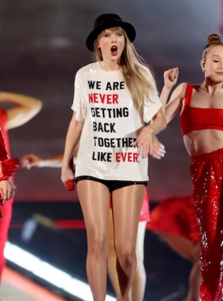 A lot Going At The Momment, Who's Taylor Anyway, We're never getting back together Shirt, Taylor Eras Tour Merch, Swiftie Tour Tee (Classic Version) - Shirt King
