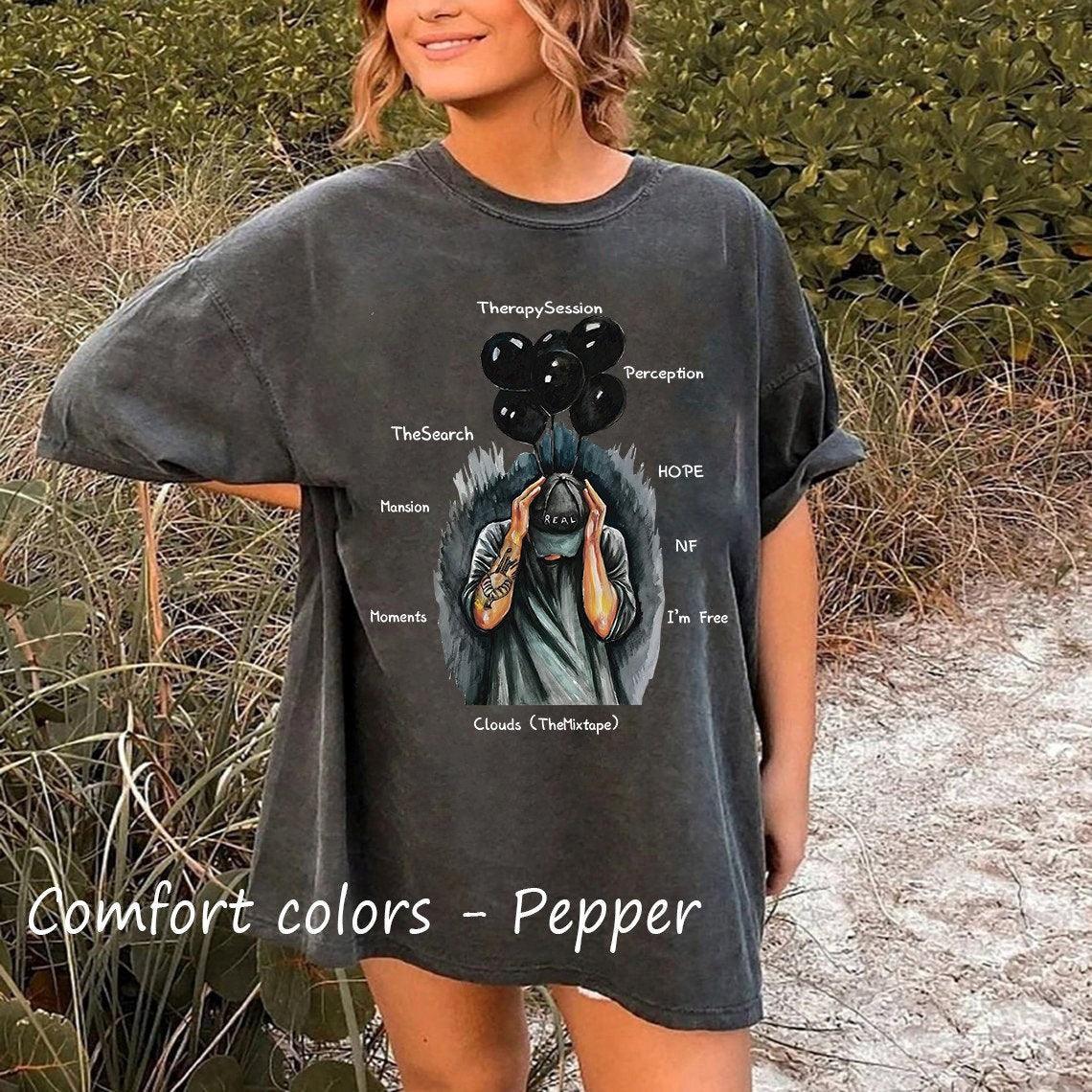 Vintage NF Rapper T-Shirt, Hope Album Shirt, NF Hope Shirt, NF Tour Shirt, 90s Bootleg Tee, Rapper Fan Shirt, 2023 Concert Shirt For Fan (Classic Version) - Shirt King