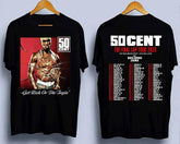 Vintage 50 Cent Get Rich or Die Trying T-Shirt, 50 Cent Rapper Shirt, 50 Cent Shirt, 50 Cent Tour Shirt, The Final Lap Concert Shirt (Classic Version) - Shirt King